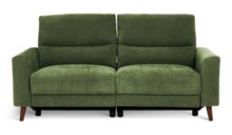 Argos Home Ezra Fabric 2 Seater Recliner Sofa - Green