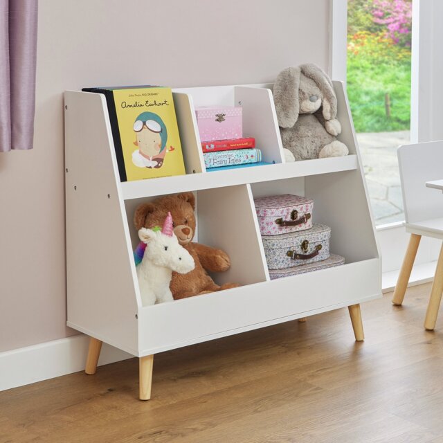 Liberty House Kids Bookcase and Storage Unit - White - image 1