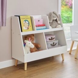 Liberty House Kids Bookcase and Storage Unit - White - thumbnail 1