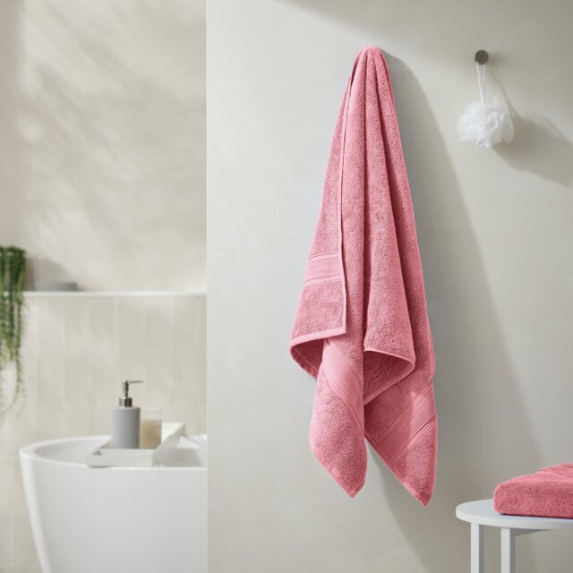 Habitat Supersoft Bath Towel - Rose - image 1