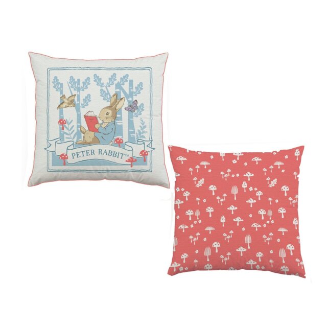Peter Rabbit Cushion White - 35x35cm - image 1