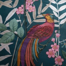 Catherine Lansfield Tropical Birds Green Bedding Set- Double - thumbnail 2