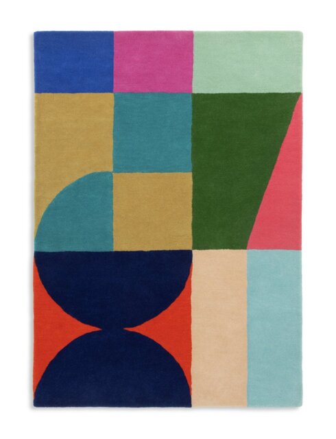 Habitat 60 Levi Wool Rug by Margo Selby - 120x170cm - image 1