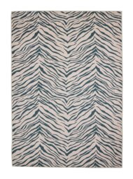 Argos Home Zebra Black Flatweave Rug - 160x230cm