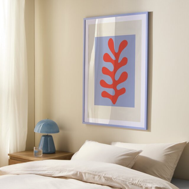 Argos Home Coloured Blue Picture Frame - 61x89cm - image 1