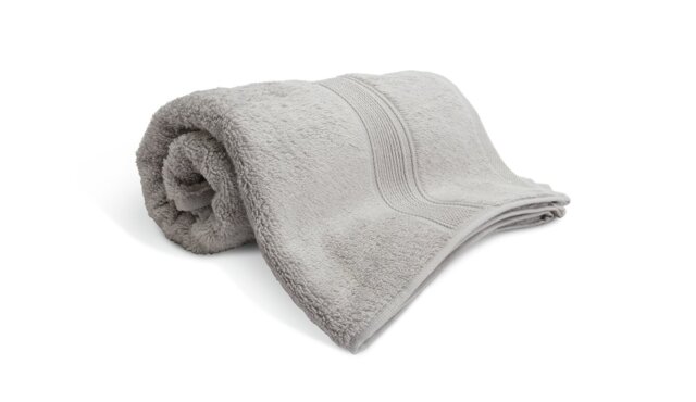 Habitat Supersoft Bath Sheet - Silver - image 1