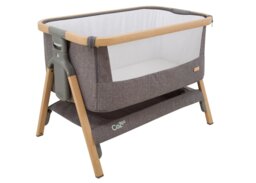 Tutti Bambini CoZee Bedside Crib - Charcoal - thumbnail 2