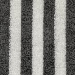 Habitat Grey Stripe Hand Towel - thumbnail 2