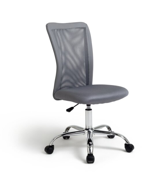 Argos Home Reade Mesh Office Chair - Grey - image 1