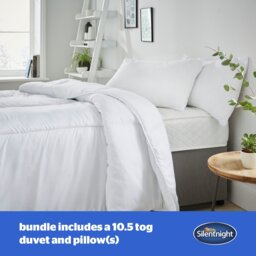 Silentnight Easy Care 10.5 Tog Duvet & 1 Pillow - Single - thumbnail 2