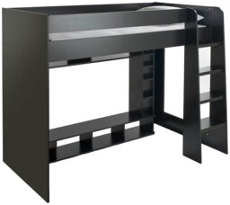 Habitat Gaming High Sleeper Bed - Black - thumbnail 2