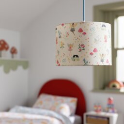 Argos Home Kids Pink Story Time Glow in Dark Lampshade - 25cm