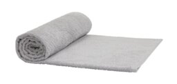 Home Essentials Plain Bath Sheet - Grey - thumbnail 1