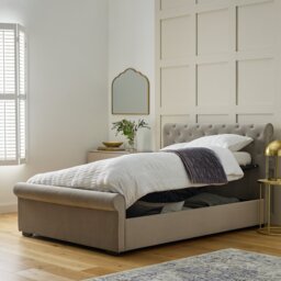 Argos Home Harrow Double Side Lift Ottoman Bed - Grey - thumbnail 2