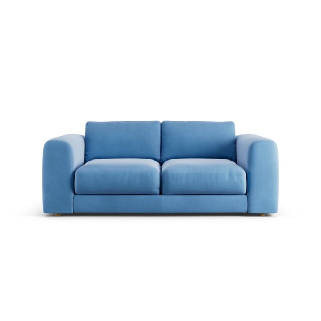 Habitat Ayr Fabric 3 Seater Sofa - Sky Blue - image 1