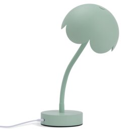 Habitat Rechargeable Scallop Metal LED Table Lamp-Sage green - thumbnail 1