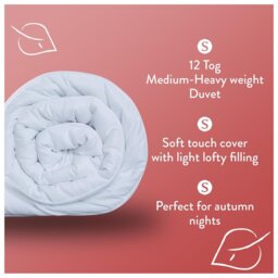 Slumberdown Autumn Non Allergic 12 Tog Duvet - Double - thumbnail 2