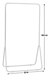 Habitat Arnie Single Clothes Rail - Blue - thumbnail 2