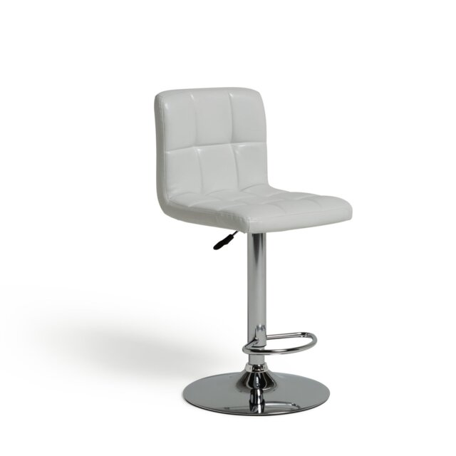Argos Home Nitro Bar Stool - White - image 1