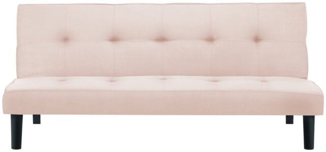 Birlea Aurora Velvet Clic Clac Sofa Bed - Pink - image 1