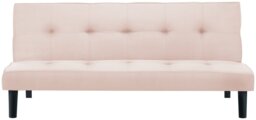 Birlea Aurora Velvet Clic Clac Sofa Bed - Pink