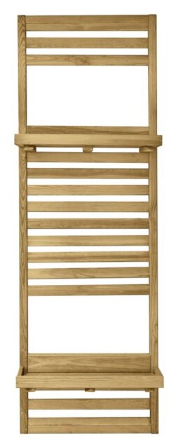 Forest Slatted Wall Planter 2 Shelves - image 1