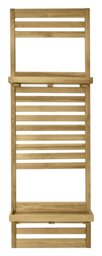 Forest Slatted Wall Planter 2 Shelves - thumbnail 1