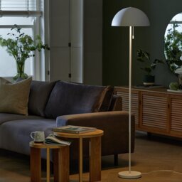 Habitat Modern Mushroom Floor Lamp - White - thumbnail 2