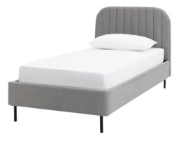Argos Home Fulford Single Fabric Bed Frame - Grey - thumbnail 2