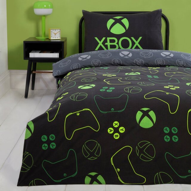 Xbox Black Kids Bedding Set - Single - image 1