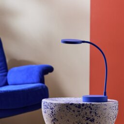 Habitat Mopsa Rechargeable Desk Lamp - Blue - thumbnail 2
