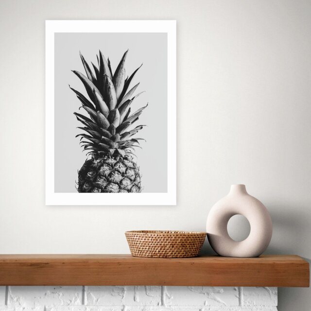 East End Prints Pineapple Art Print - A2 - image 1