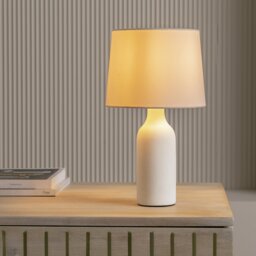 Argos Home Rica Ceramic Table Lamp - White - thumbnail 2