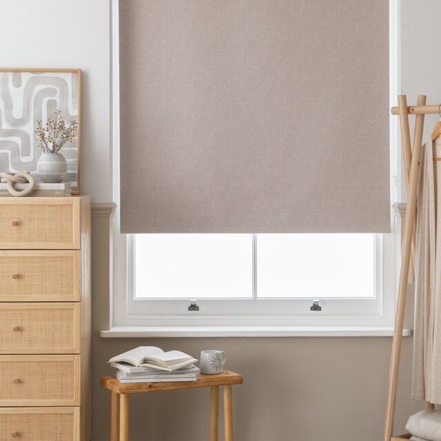 Habitat Textured Blackout Taupe Roller Blind - 180cm - image 1