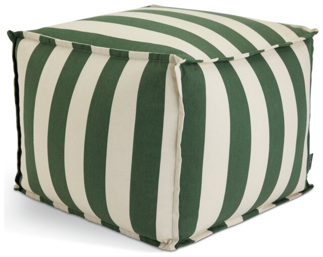 Habitat Stripe Outdoor Pouffe Cushion - image 1