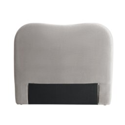 Habitat Mali Fabric Double Headboard - Grey - thumbnail 2