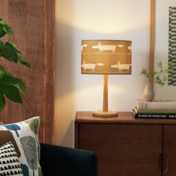 Habitat x Scion Green Mr Fox Lampshade - 30cm - thumbnail 2