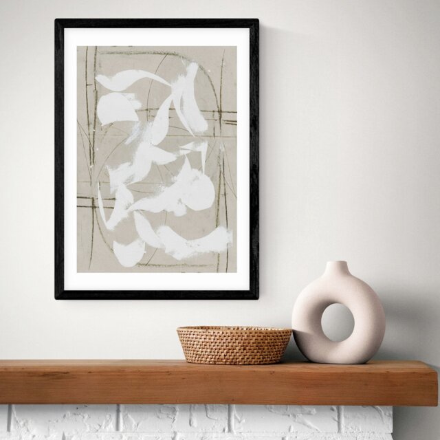 East End Prints 19 Black Frame Art Print - A3 - image 1