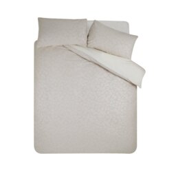 Catherine Lansfield Leaves Natural Bedding Set - Single - thumbnail 2