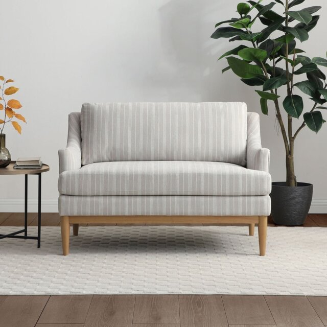 Kyoto Russell Fabric 2 Seater Sofa - Natural - image 1