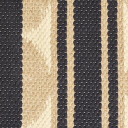 Habitat Scalloped Stripe Beige Flatweave Rug - 120x170cm - thumbnail 2