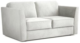 Jay-Be Elegance Fabric 2 Seater Sofa Bed - Light Grey - thumbnail 1