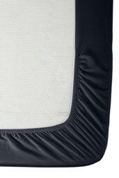 Habitat Cotton 200TC Navy Extra Deep Fitted Sheet -Superking - thumbnail 2