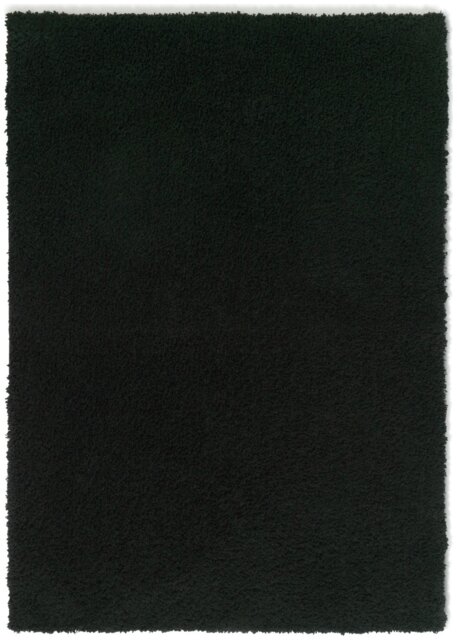 Habitat Cosy Black  Rug - 160x230cm - image 1