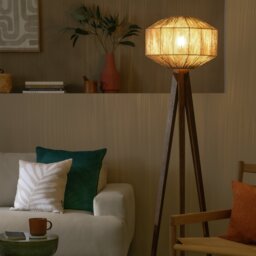 Argos Home Jute Natural Easy Fit Lampshade - 45cm - thumbnail 2