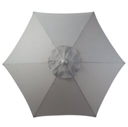 Argos Home 2m Garden Parasol  - Grey - thumbnail 2