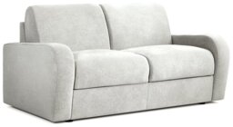 Jay-Be Deco Fabric 2 Seater Sofa Bed - Light Grey - thumbnail 1