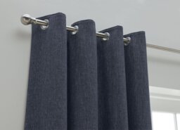 Habitat Blackout Eyelet Curtains - Navy - 168x229cm - thumbnail 2