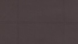 Argos Home Large Faux Leather Stitched Ottoman - Brown - thumbnail 2