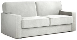 Jay-Be Linea Fabric 3 Seater Sofa Bed - Light Grey